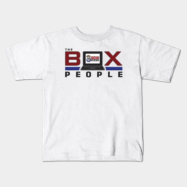 WDW Radio Box People Kids T-Shirt by wdwradio